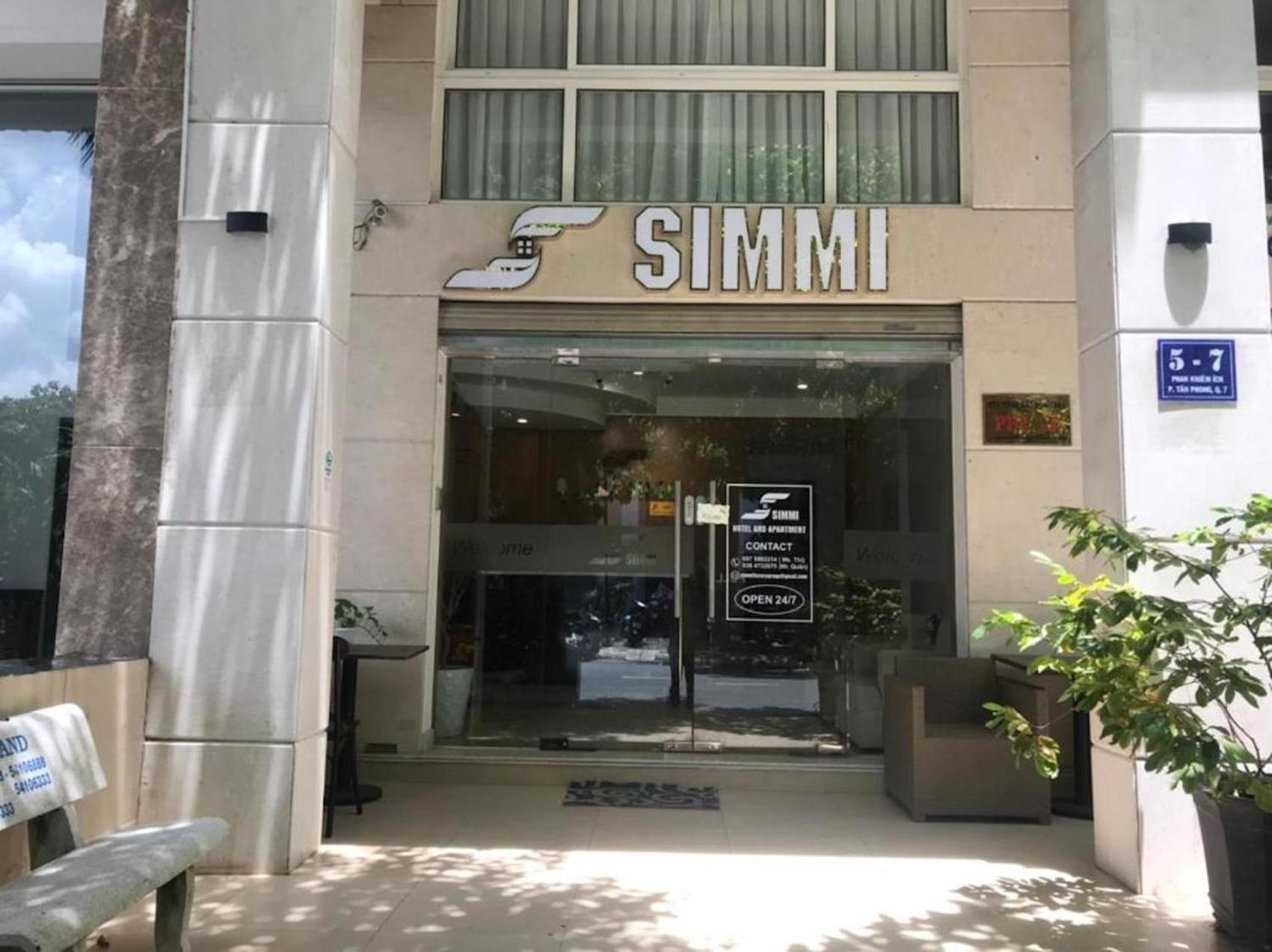 Simmi 5 Hotel & Apartment Ho Şi Min Exterior foto